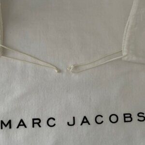 MARC JACOBS DUST BAG Ecru Drawstring Closure-22” W X 20” H